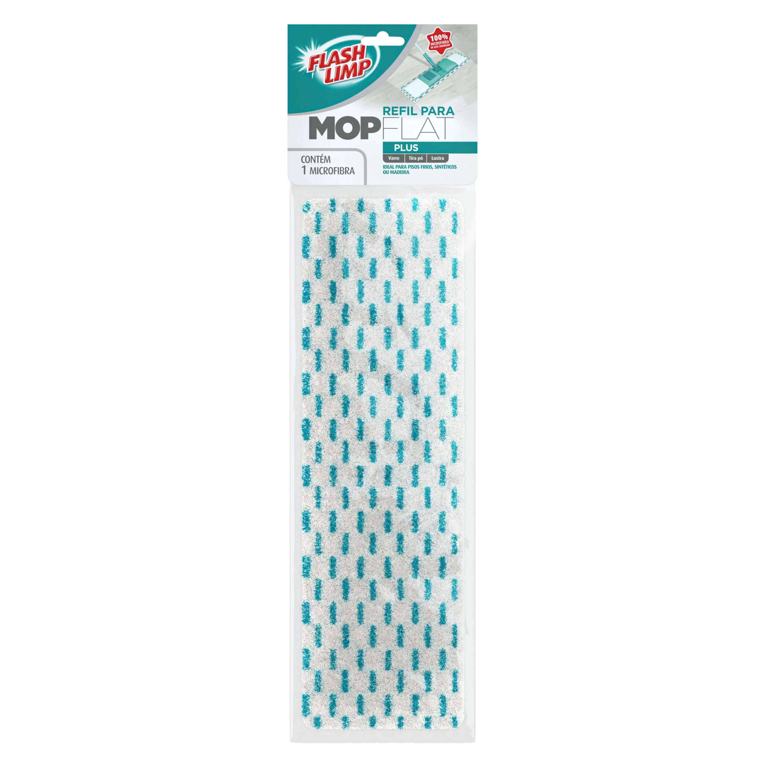refil flash limp mop flat